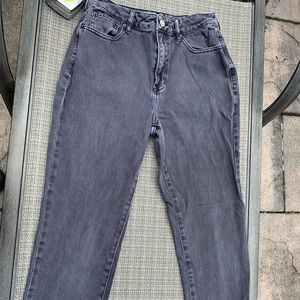 Pac Sun mom jeans size 27 black wash